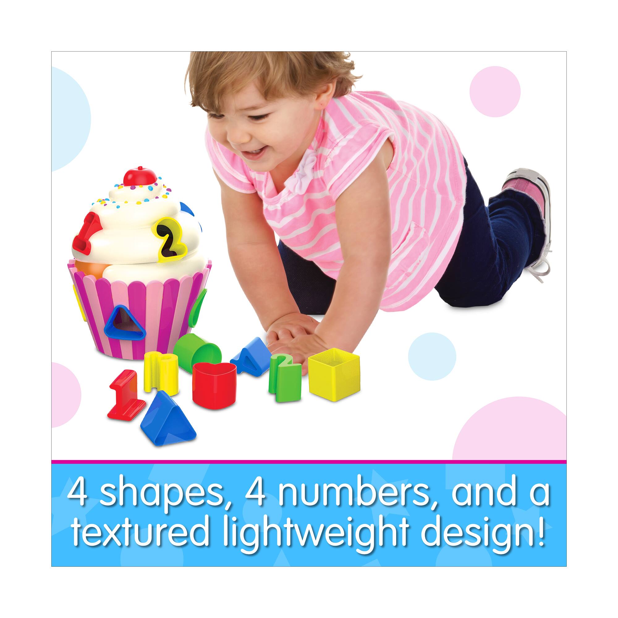 Early Learning - Cupcake Shape Sorter